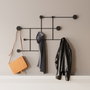 Wallity Fatara Gancho de Pared Metálico Negro